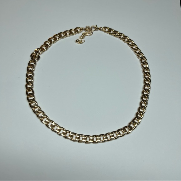 Chocker style chain link necklace - Picture 1 of 1